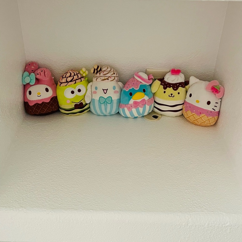 Squishmallows hello kitty and friends collection !!
